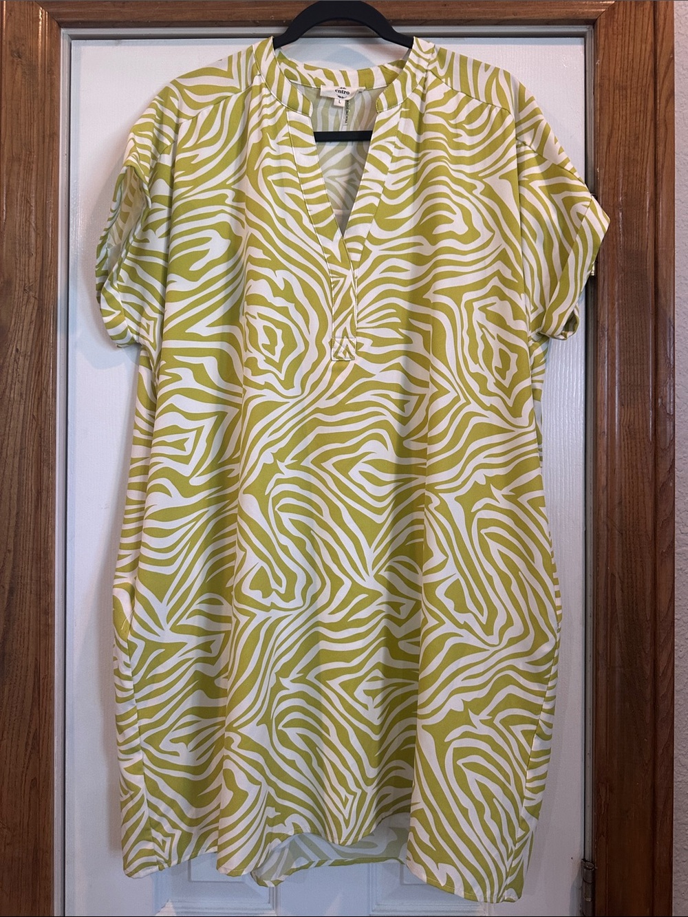 Lime Shift Dress